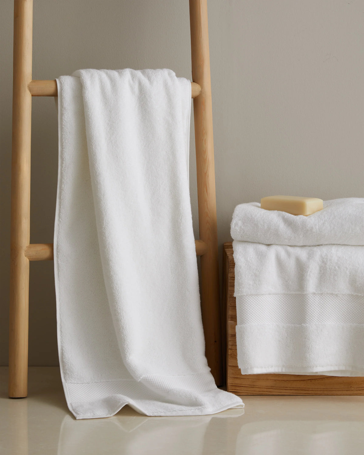 Turkish Ultra Plush Bath Towel Bundle - One Size / Mineral