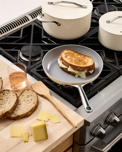 Ceramic Nonstick Frying Pan Set - One Size / Navy