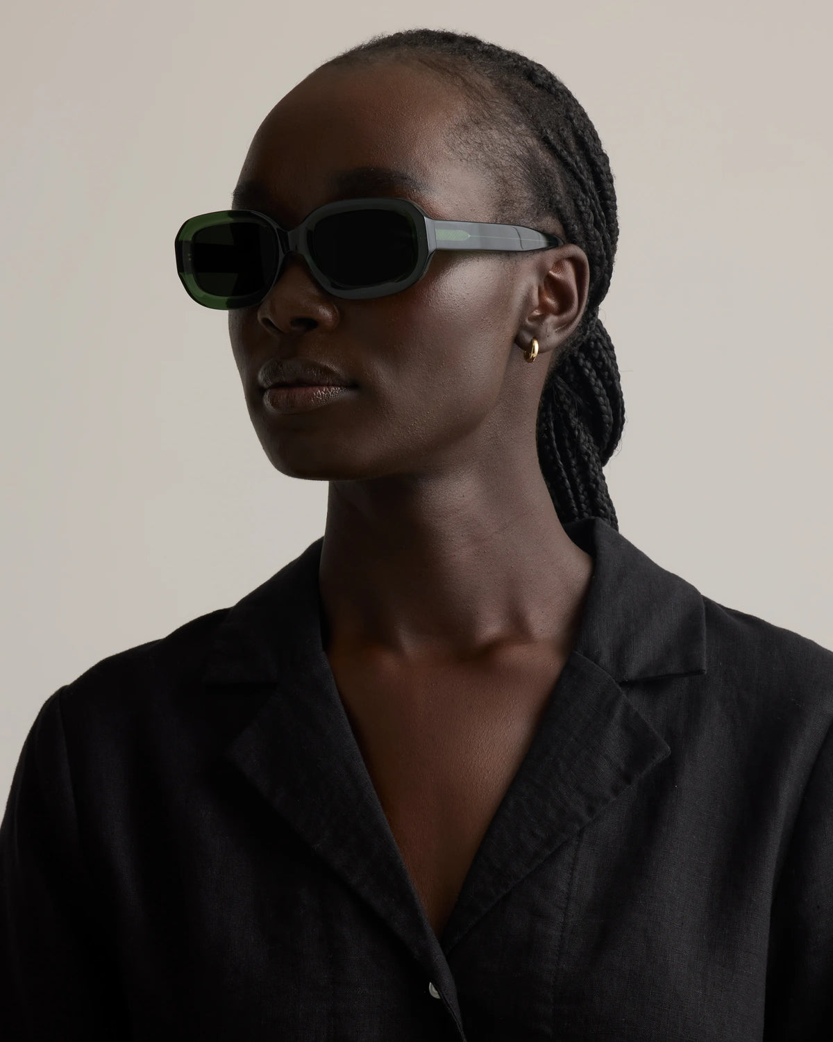 Santorini Polarized Acetate Sunglasses - One Size / Ginger Tortoise with Grey Lens