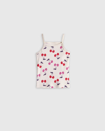 100% Organic Cotton Cami 6-Pack - 2T / White Multi Pack