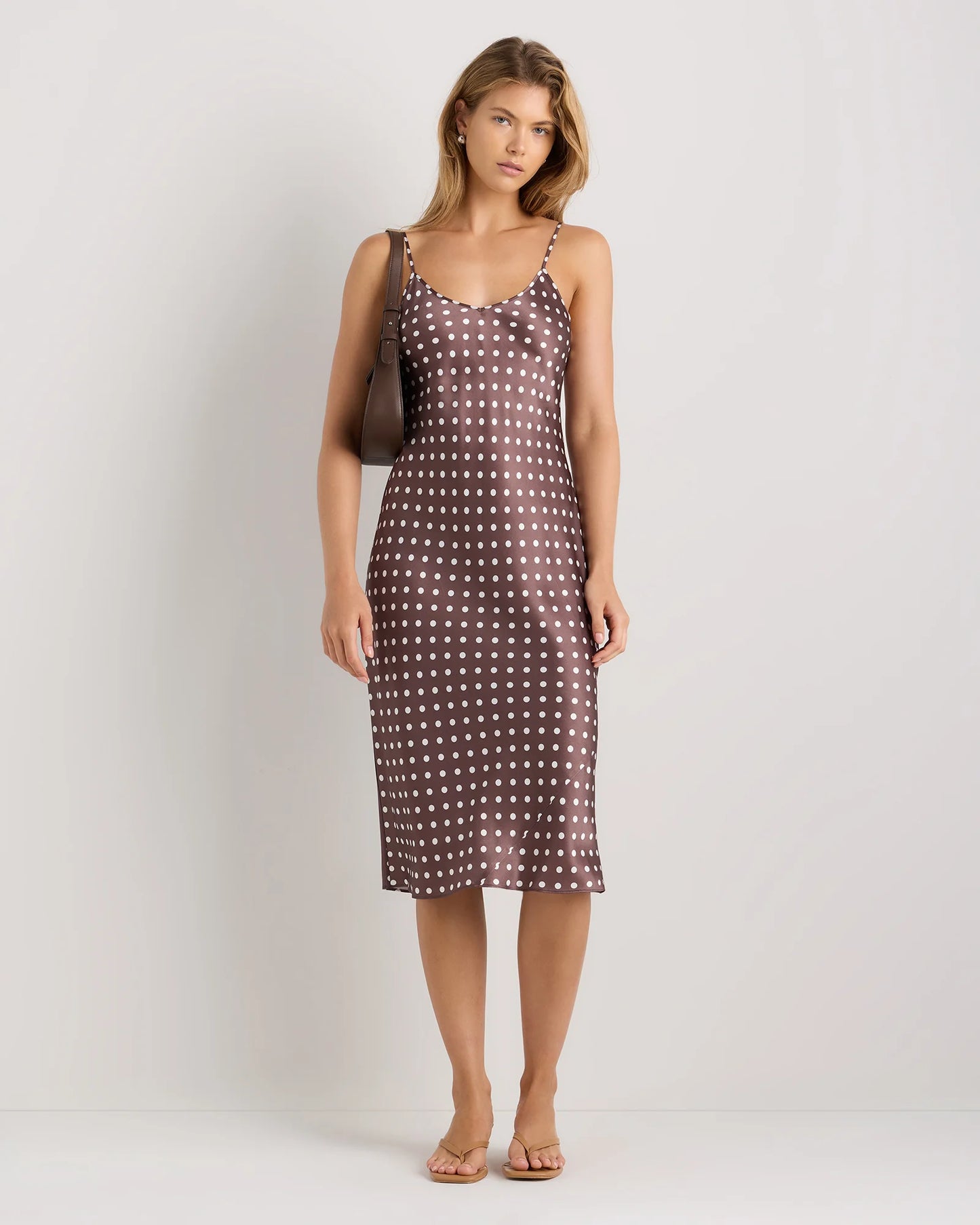 100% Washable Silk Slip Dress - XS / Black