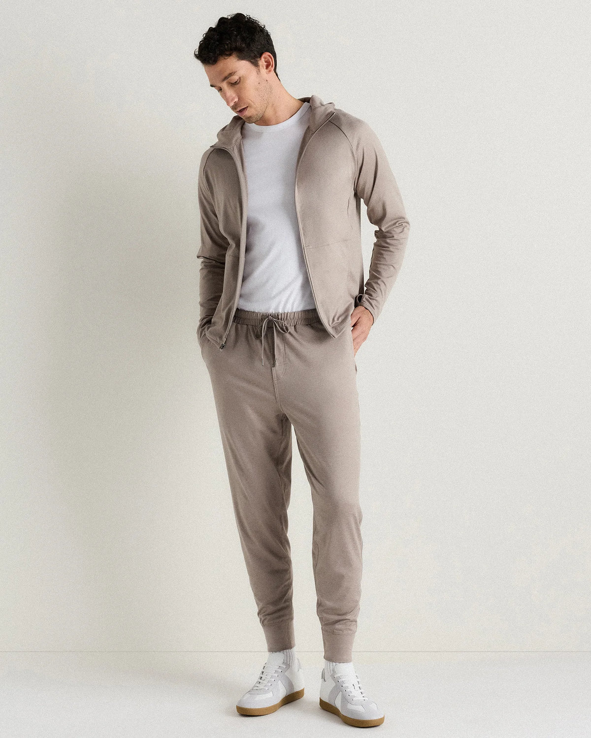 Flowknit Performance Zip Hoodie - S / Heather Grey