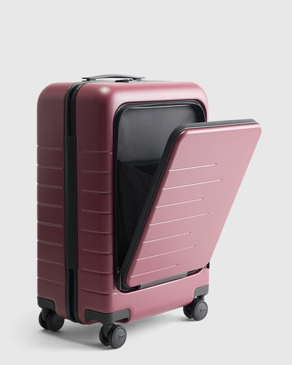Front Pocket Carry-On Suitcase - One Size / Lavender