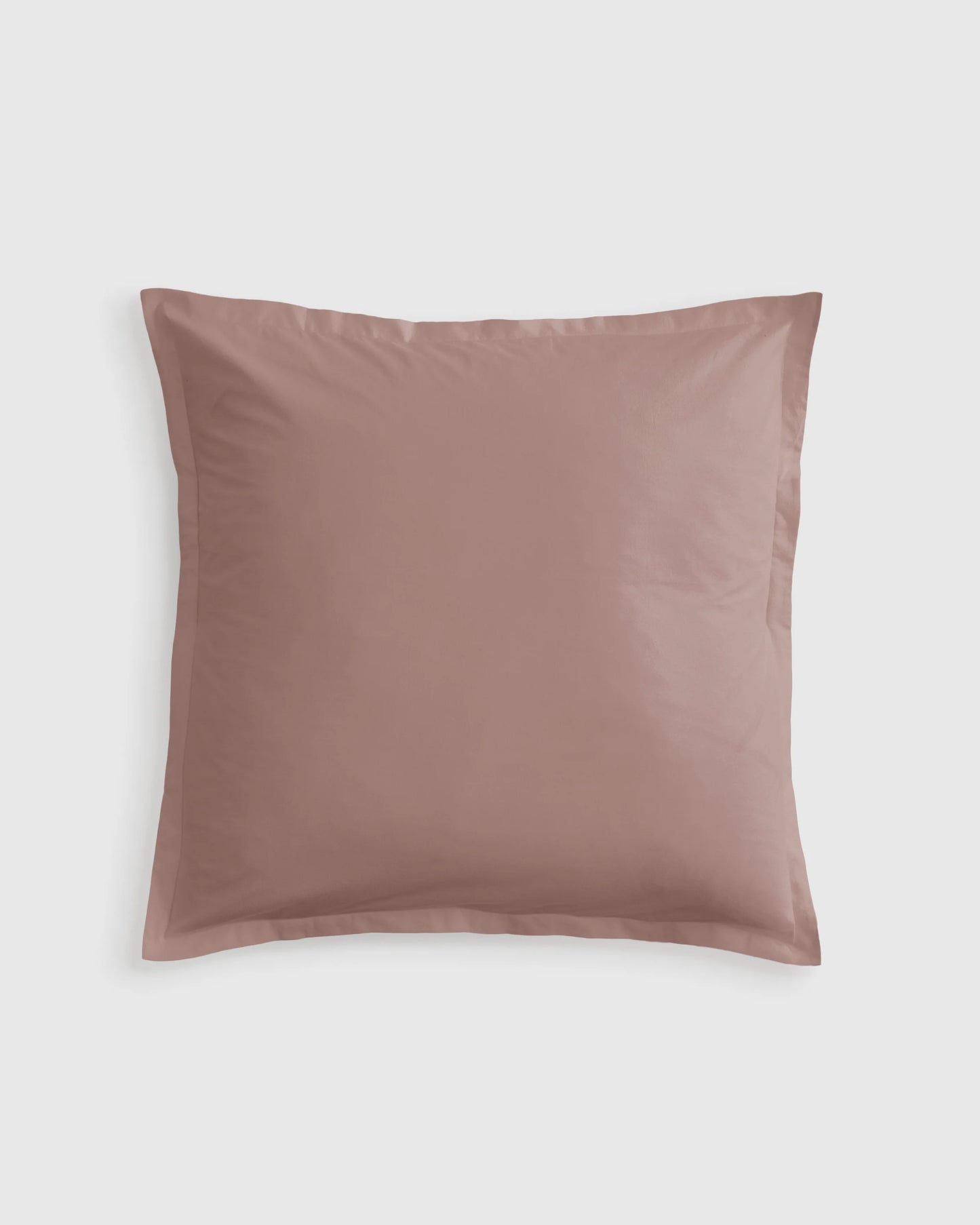 Organic Brushed Cotton Euro Sham - Euro / Dusty Olive