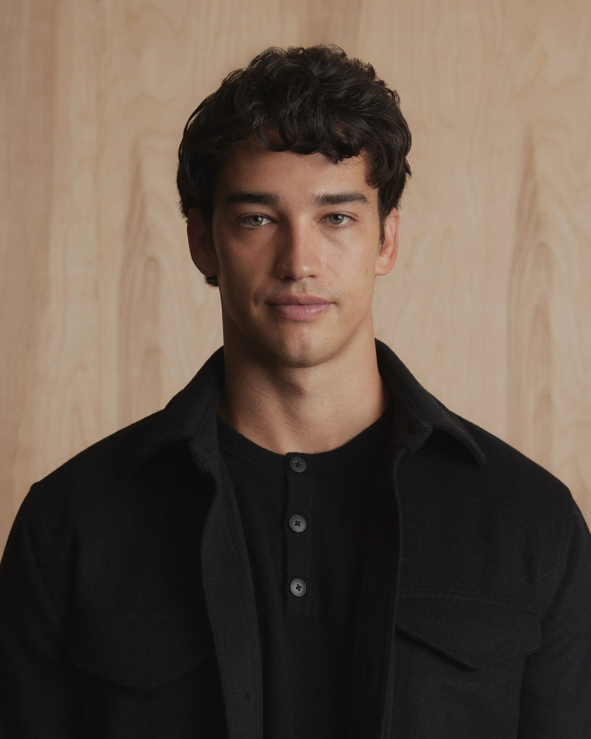 Italian Wool Overshirt - XXXL / Black