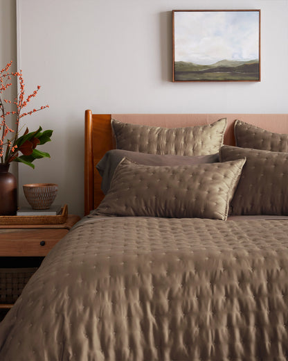 Bamboo Dream Quilt - Twin / Sage
