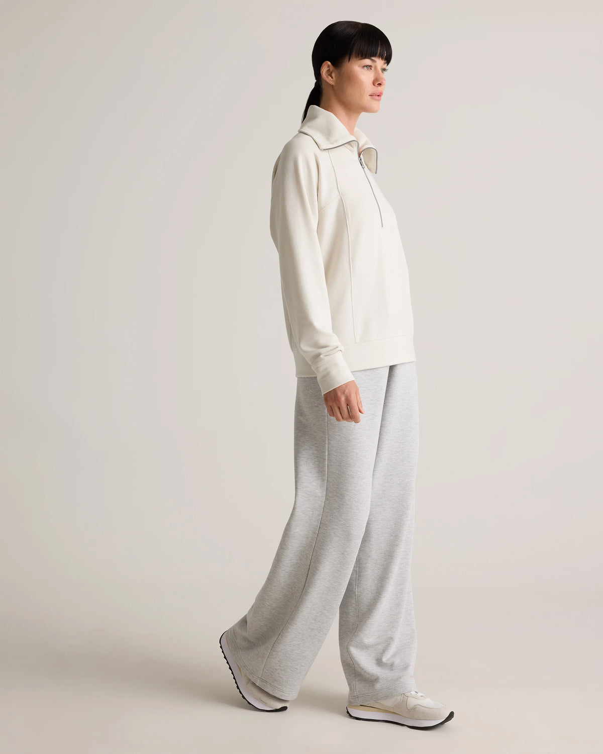 SuperSoft Fleece Half Zip - XS / Dried Fig