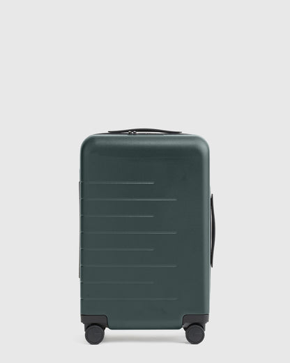 Expandable Small Carry-On & Large Check-In Suitcase Set - One Size / Dark Green