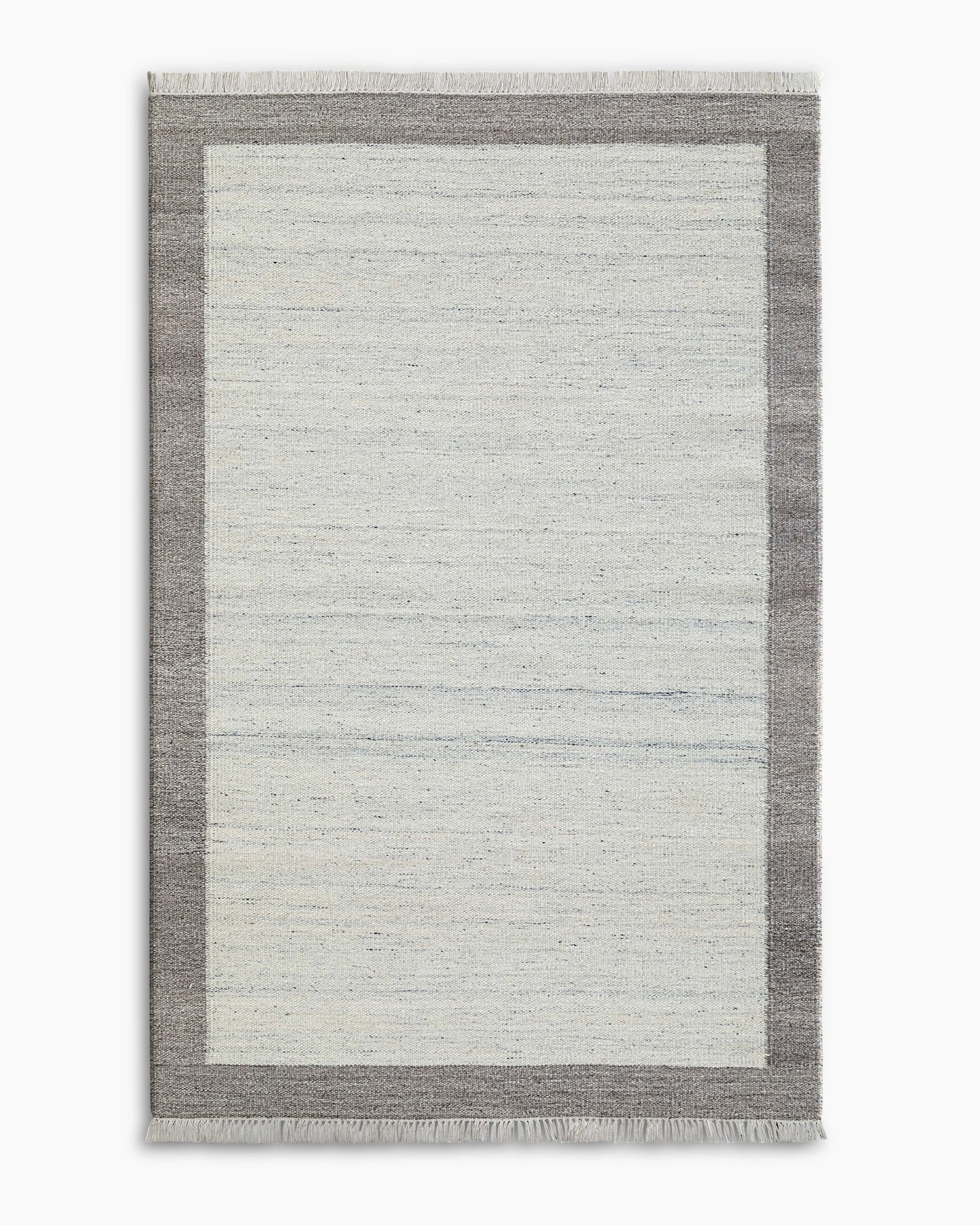 Sahara Flatweave Wool Rug - 2' x 3' / Charcoal