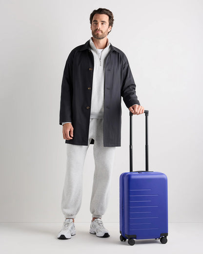 Expandable Carry-On Suitcase - One Size / Dark Green