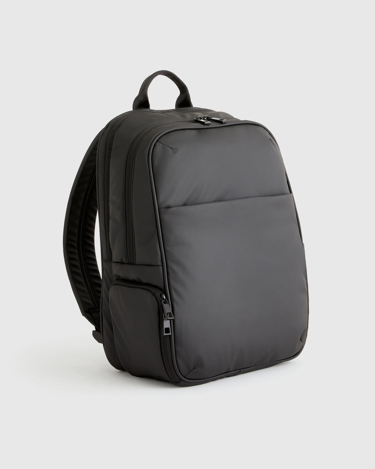 Water Repellent Puff Commuter Backpack - One Size / Black