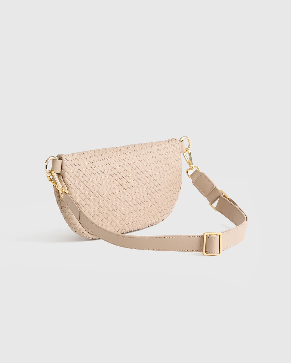 Sloane Handwoven Sling Bag - One Size / Taupe