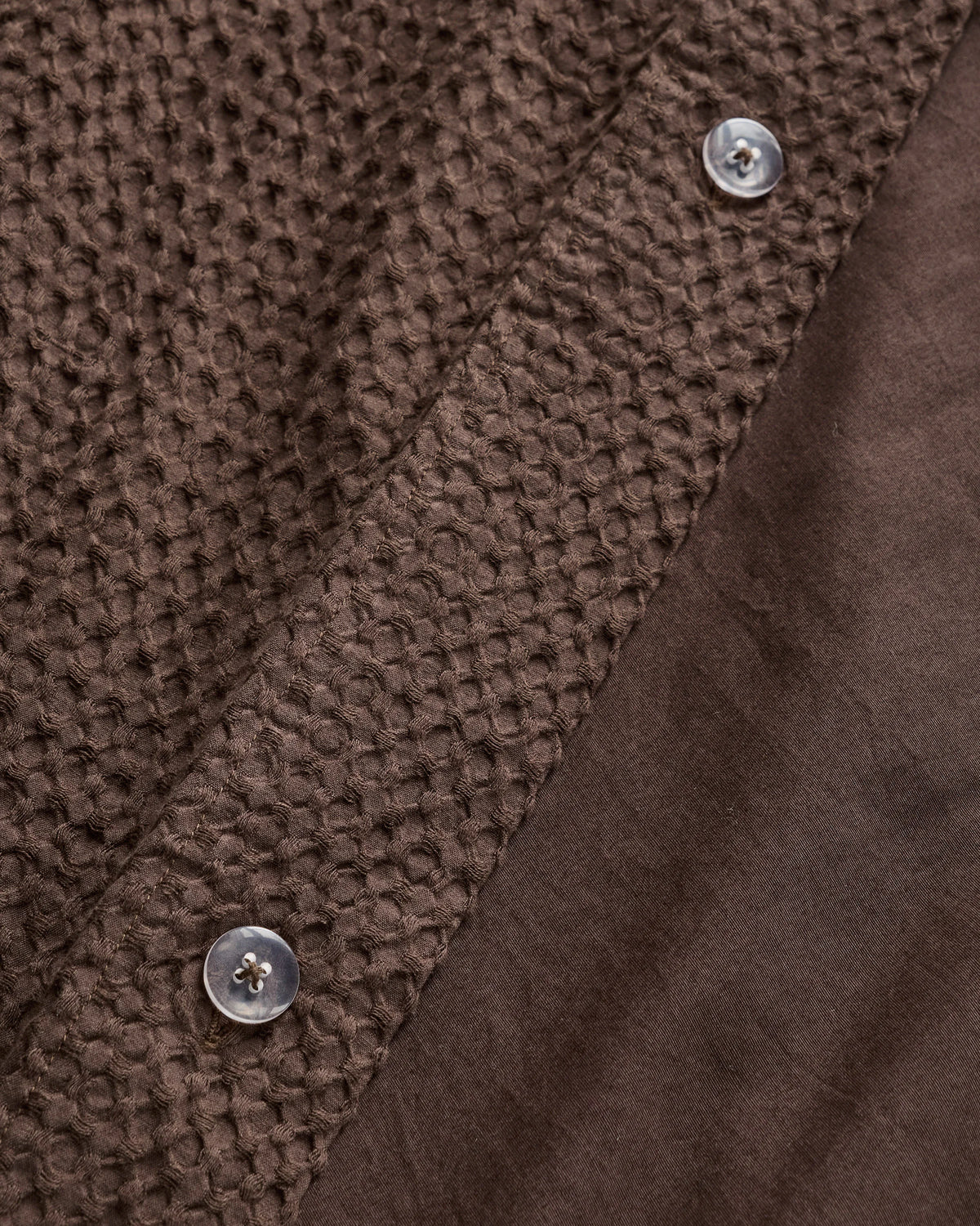 Organic Luxe Honeycomb Duvet Cover - Twin / Mineral