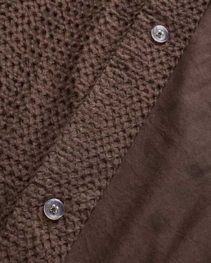 Organic Luxe Honeycomb Duvet Cover - Twin / Mineral
