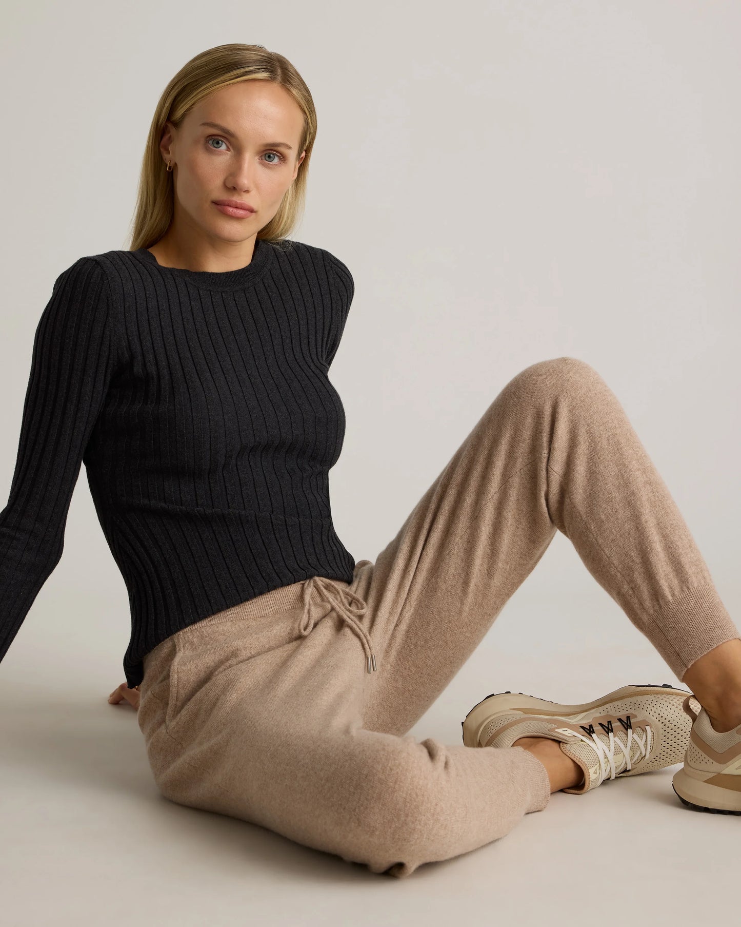 Mongolian Cashmere Sweatpants - XS / Brown