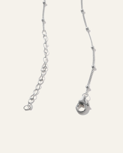 14k Gold Station Bead Choker - One Size / Yellow Gold