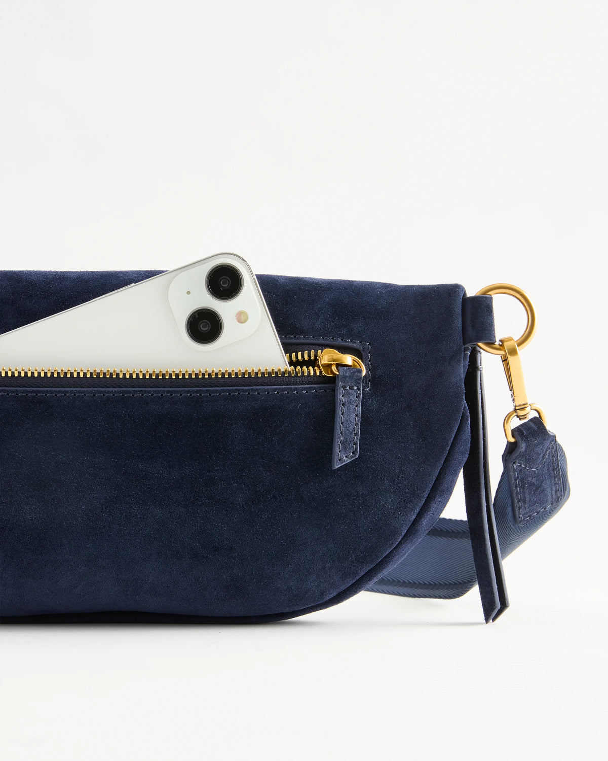 Quinn Suede Sling Bag - One Size / Whiskey
