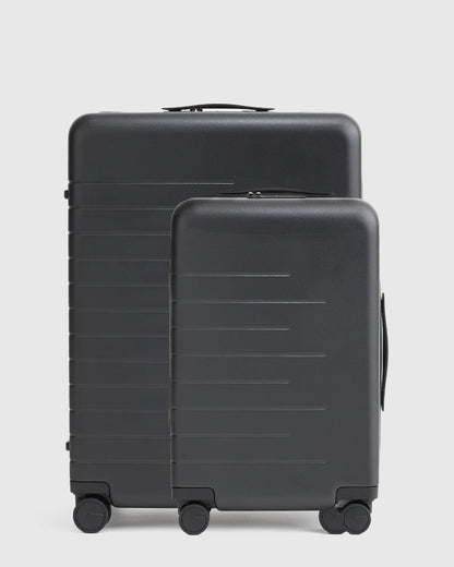 Carry-On & Large Check-In Suitcase Set - One Size / Dark Green