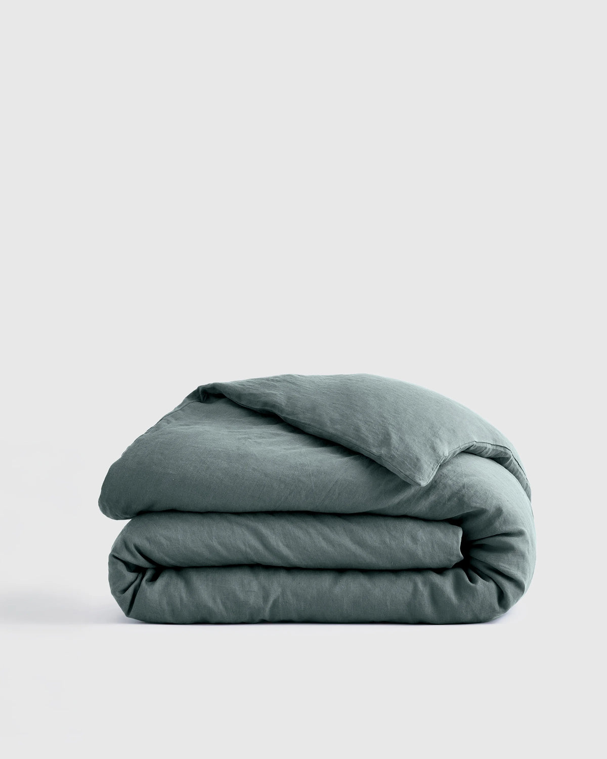 European Linen Duvet Cover - Twin / Peach