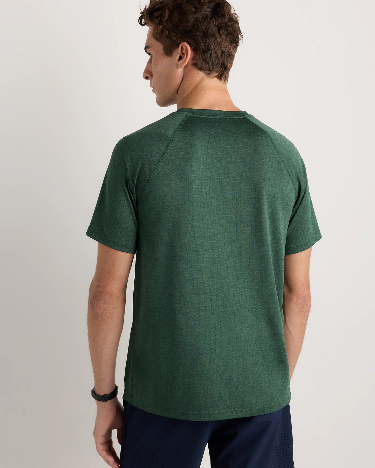 Mesh Performance Training Tee - S / Heather Grey