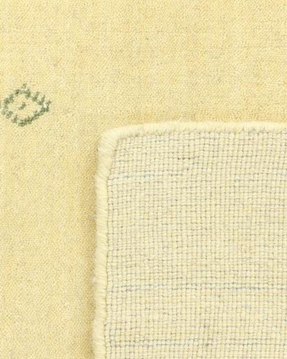 Dakota Hand-Loomed Wool Rug - 4' x 6' / Ivory