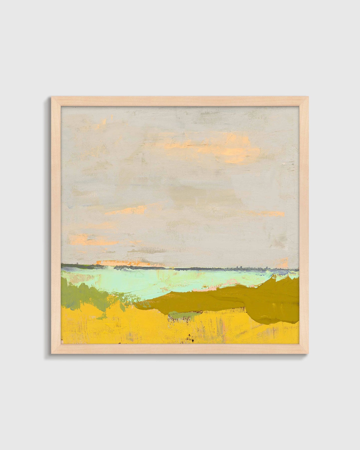 Cote d'Azur by Andrea Stokes - 21.25"x21.25" / Maple