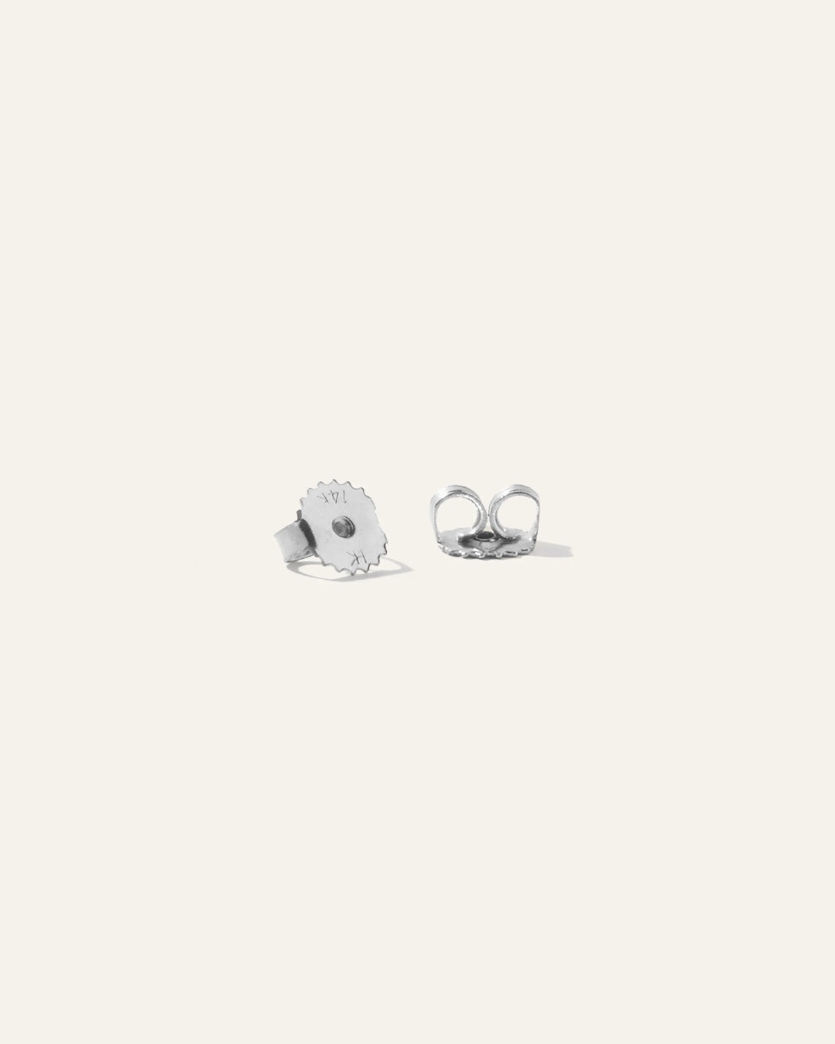 14K Gold Lab Grown Diamond Four-Prong Solitaire Studs - 1ctw - One Size / Yellow Gold