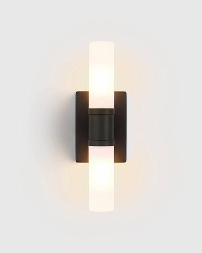 Cuff Glass Vanity Sconce - 16" / Brass