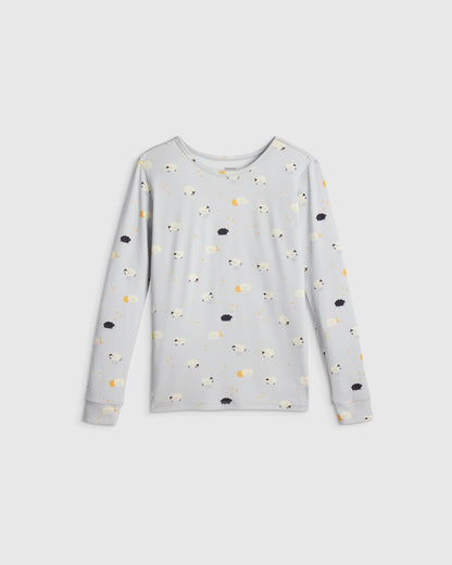 Bamboo Long Sleeve and Pant Pajama Set - 2T / Wildflower Dreams
