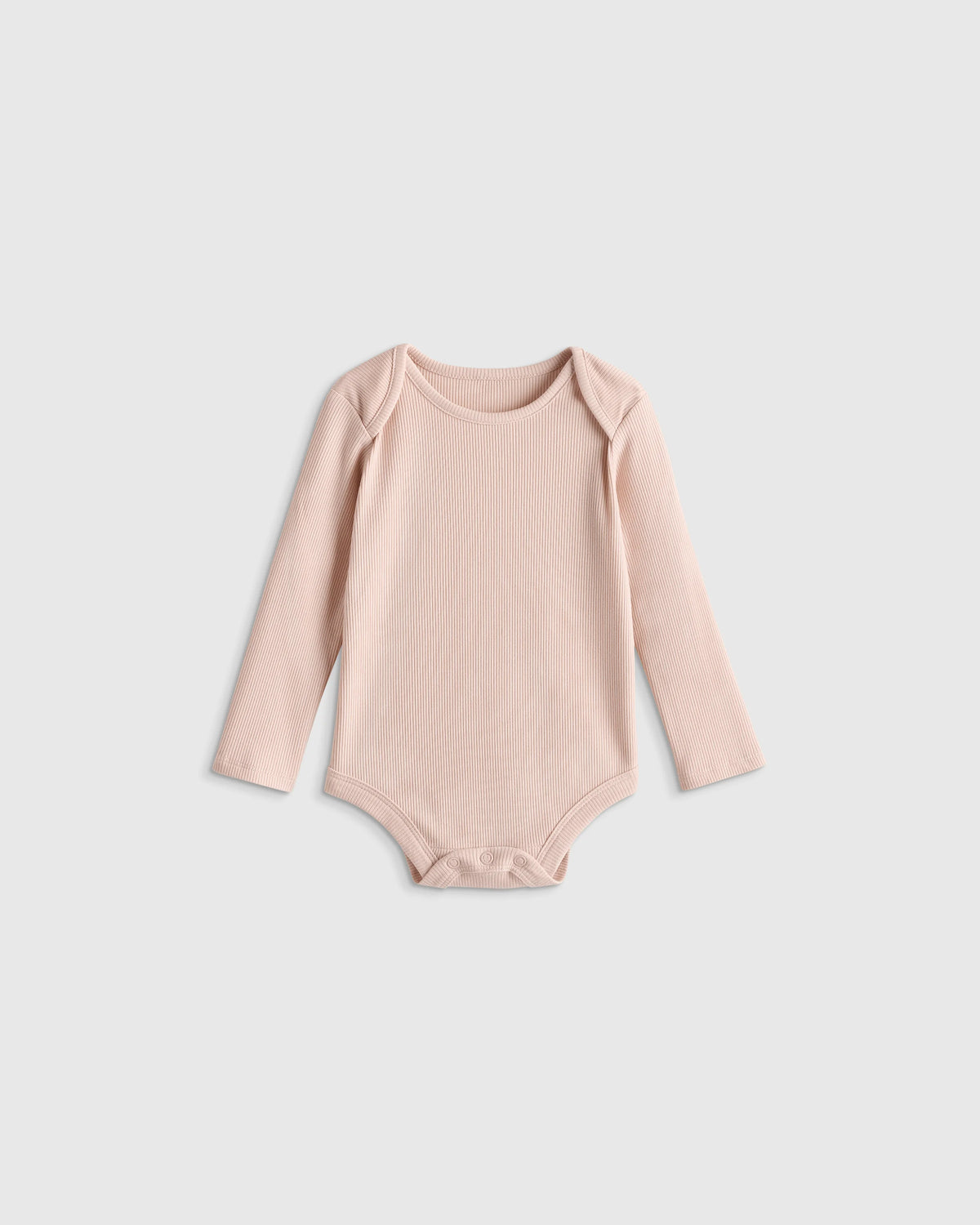 Softest Rib Long Sleeve Bodysuit - 0-3M / Violet Mist