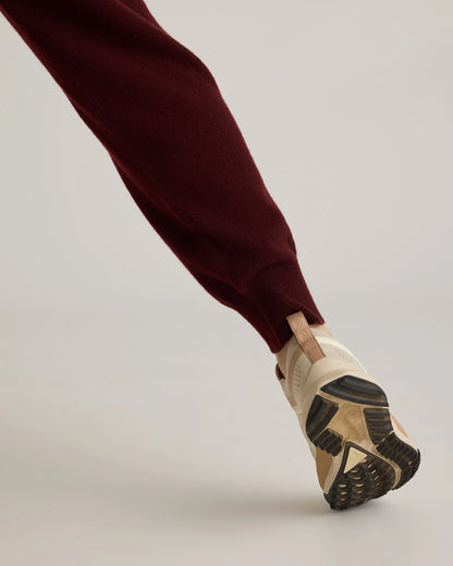 Mongolian Cashmere Sweatpants - XS / Brown
