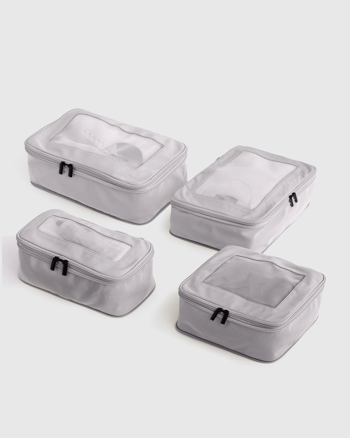 Eco Compression Packing Cubes - 4-Pack / Black