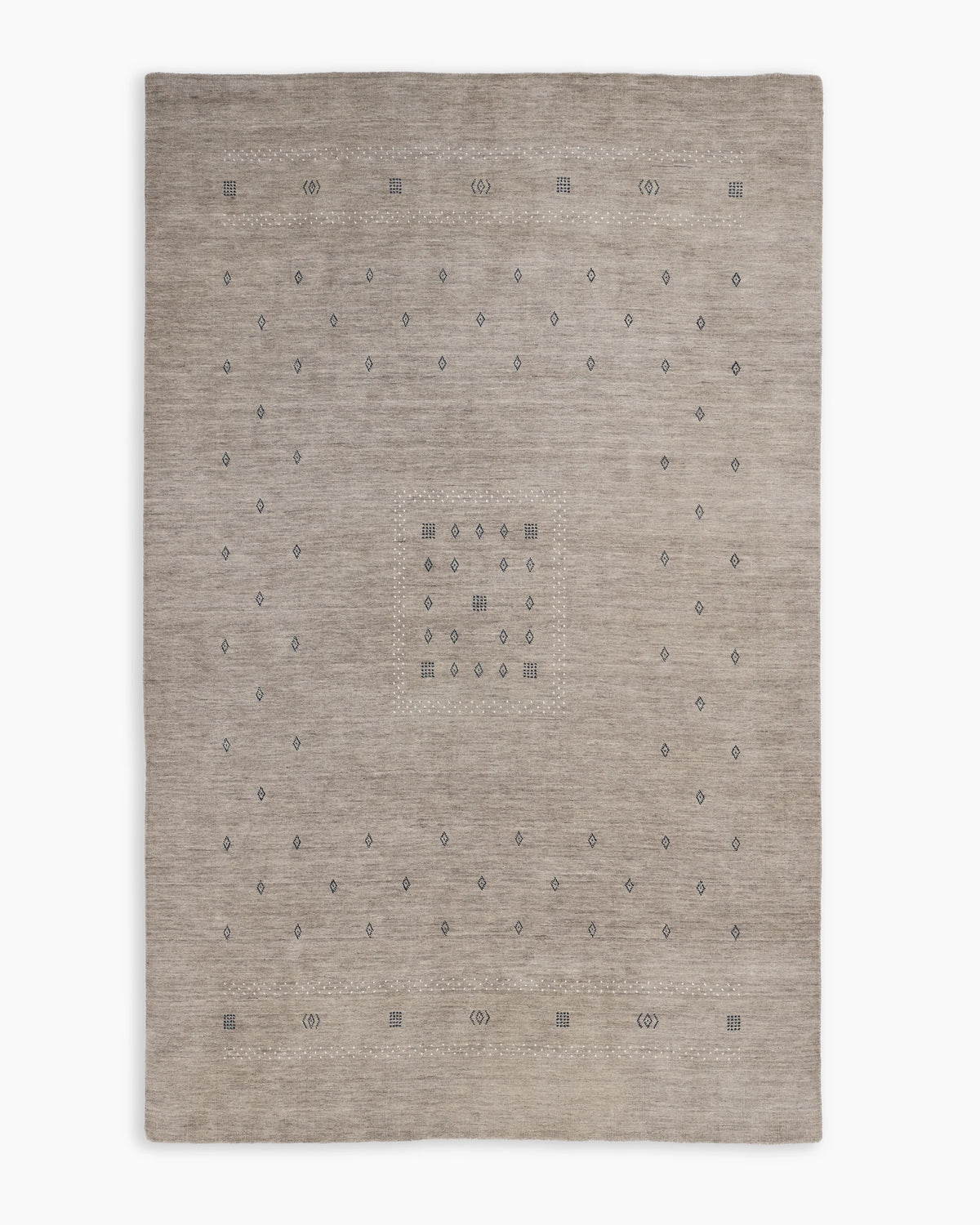 Dakota Hand-Loomed Wool Rug - 4' x 6' / Ivory