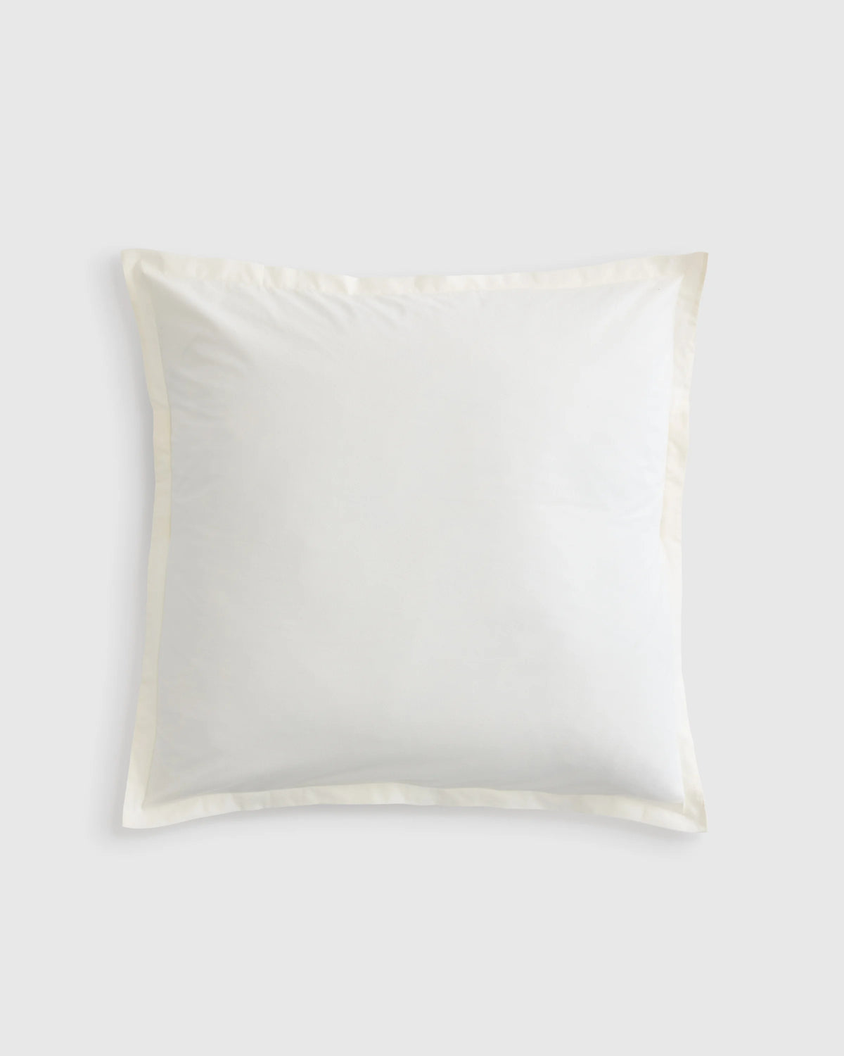 Organic Brushed Cotton Euro Sham - Euro / Dusty Olive
