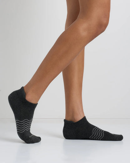 Everyday Cotton Solid Ankle Socks (4-pack) - S / White