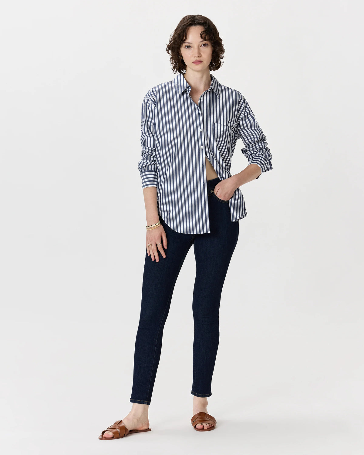 Bella Stretch Skinny Jeans - 24 / Seaside Blue