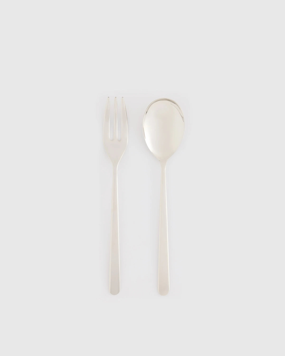 Linea 2-Pc Serving Utensil Set by Mepra - One Size / Polished Stainless Steel