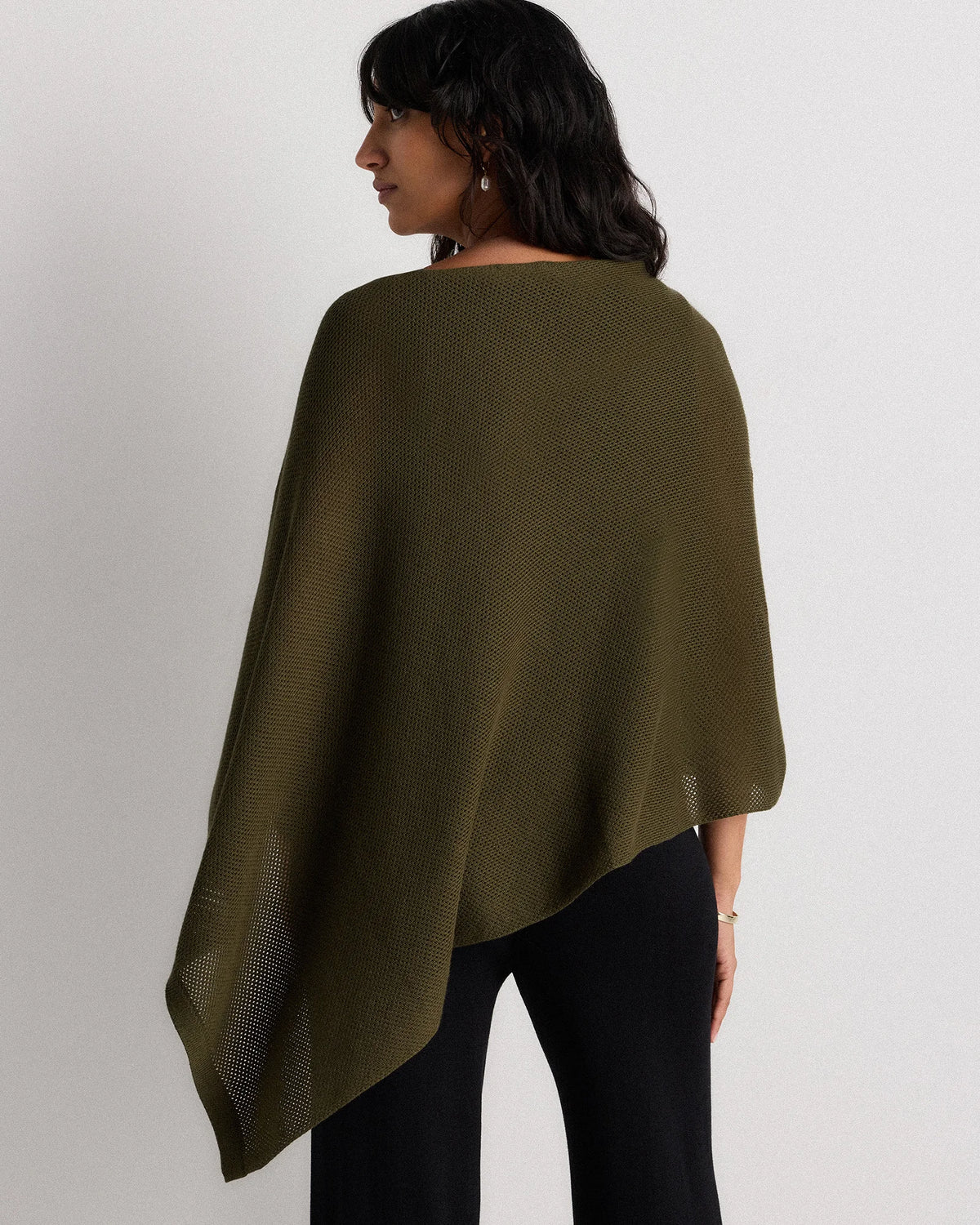 Lightweight Cotton Cashmere Nursing Shawl - One Size / Pale Custard Yellow