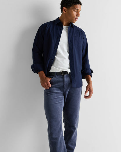Organic Stretch Corduroy 5-Pocket Pants - 30X30 / Espresso