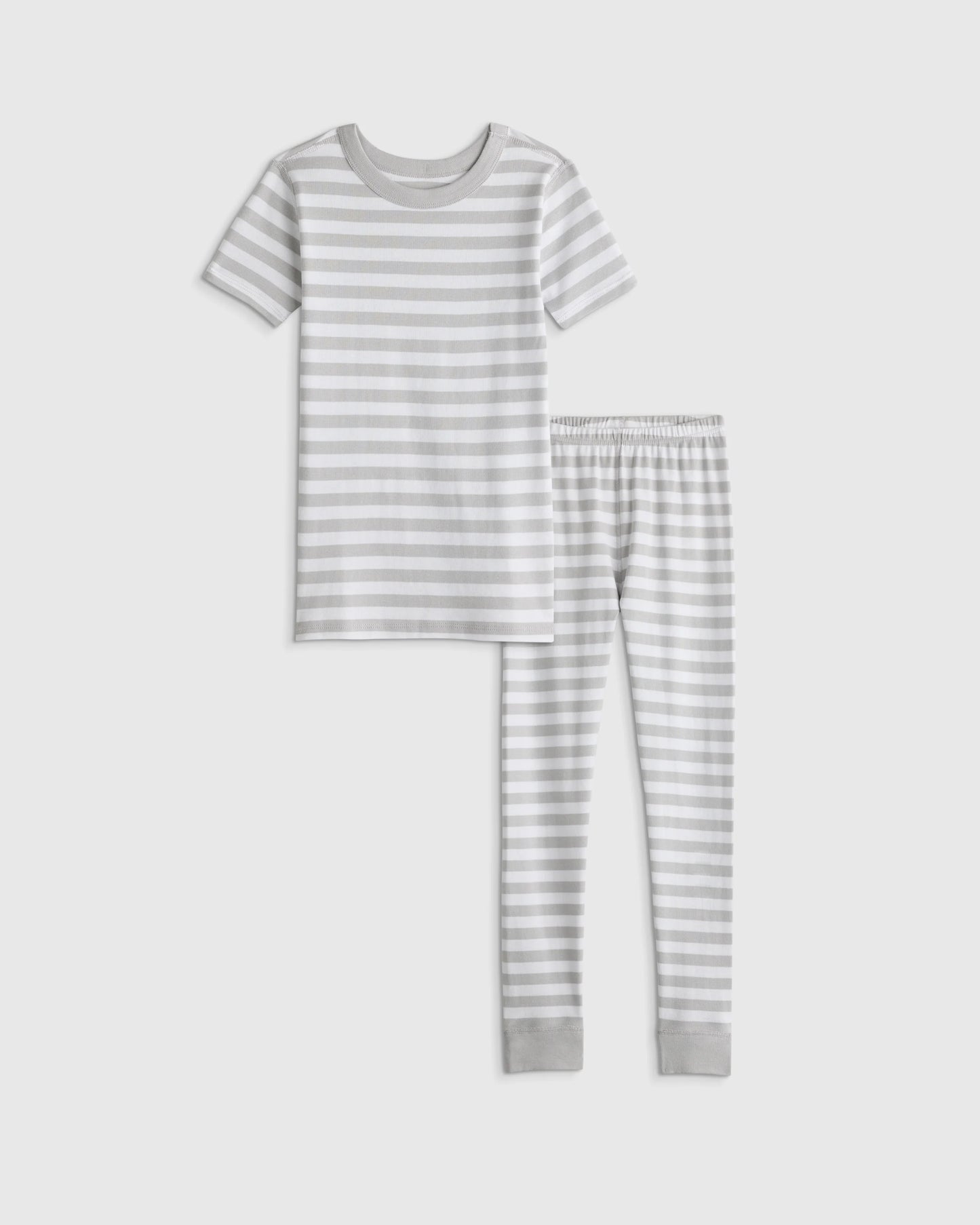 100% Organic Cotton Short Sleeve and Pant Pajama Set - 6 / Planets