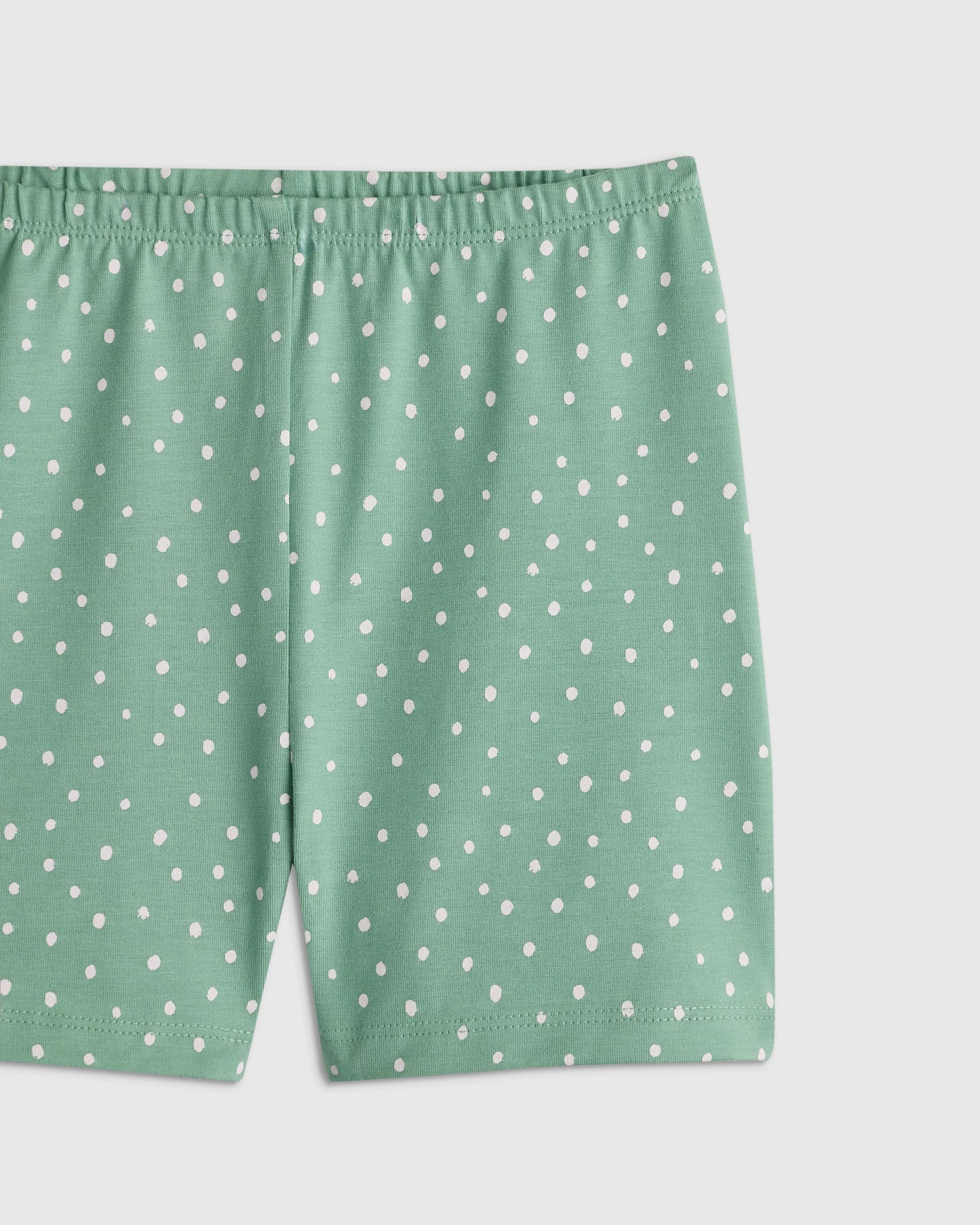 Organic Cotton Cartwheel Shorts - 6 / Soft Rose