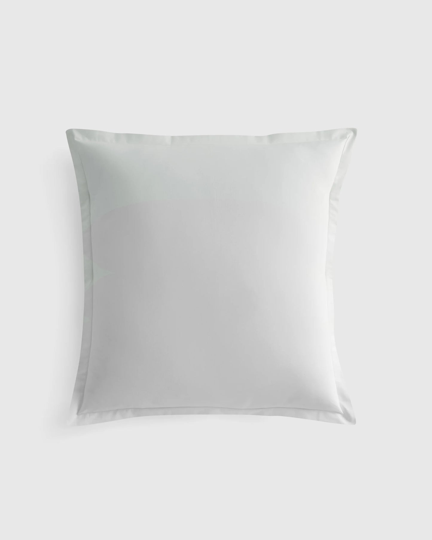 Organic Crisp Percale Euro Sham - Euro / White