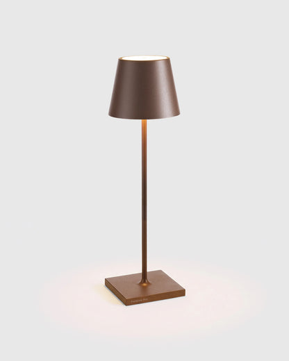 Poldina Pro Rechargeable Table Lamp by Zafferano - Regular / White