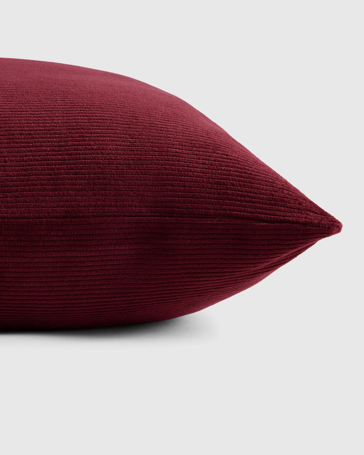 Corduroy Cotton Velvet Pillow Cover - 20x20 / Pine