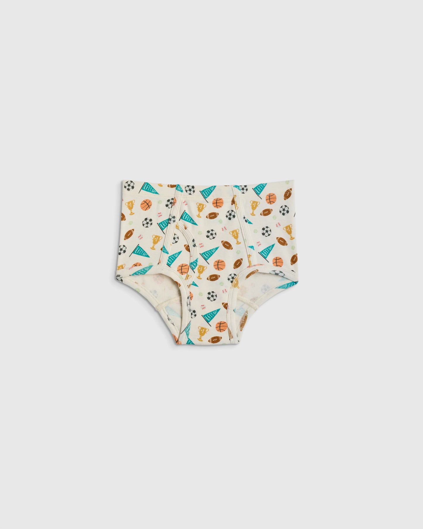Boys 100% Organic Cotton Classic Briefs 7-pack - 6 / Boy Mix Prints