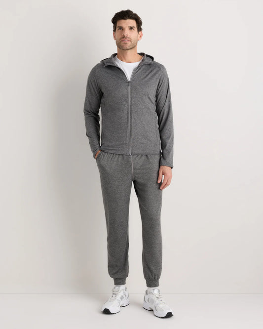 Flowknit Performance Zip Hoodie - S / Heather Grey