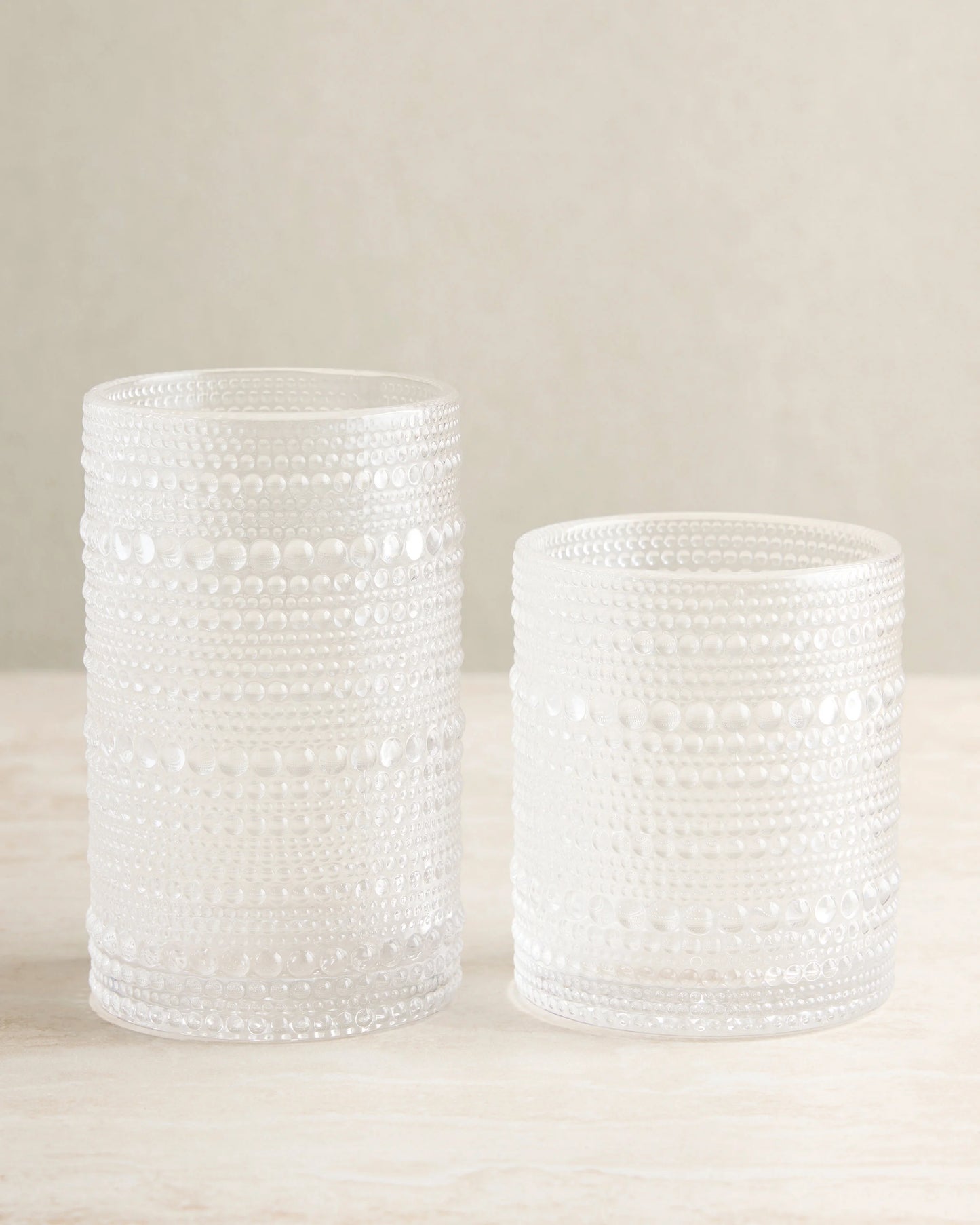 Jupiter Tall Glass Tumbler (Set of 6) - One Size / Fern Green