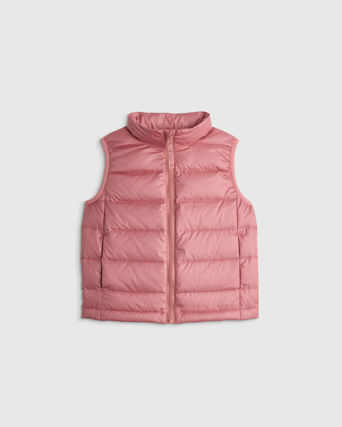 Lightweight Down Puffer Vest - 2T / Navy Mini Floral