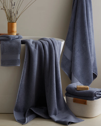 Turkish Ultra Plush Bath Towel Bundle - One Size / Mineral