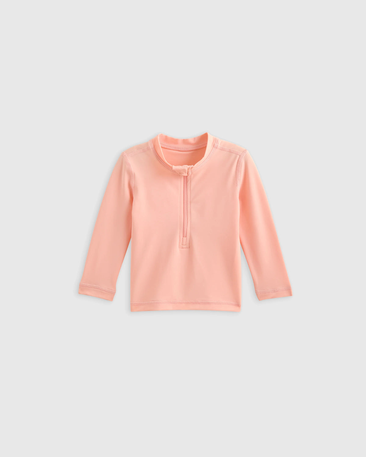 Long Sleeve Zip-Up Rash Guard - 0-3M / Yellow